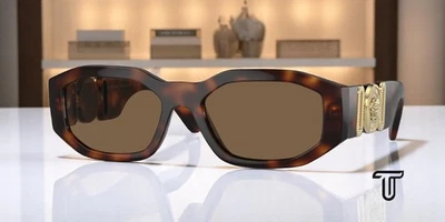 Gafas de sol unisex VERSACE VE4361 521773 Habana marrón 53 mm Foto 1 de 4