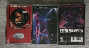 Peter Frampton Cassette Tape Music Lot (3 Tapes) Alive II Greatest Hits Art of  - Picture 1 of 9