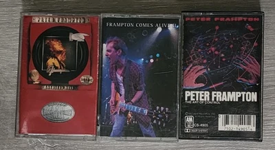 Peter Frampton Cassette Tape Music Lot (3 Tapes) Alive II Greatest Hits Art of  Foto 1 de 4