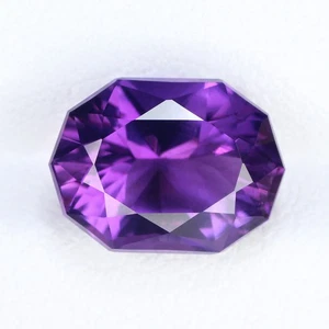4.47Ct Best Perfect Oval 11.9 x 8.8 MM 100% Natural Purple Blue Bolivia Amethyst - Picture 1 of 8