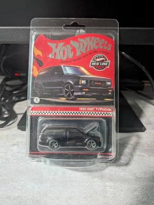 GMC Typhoon 1992 negro RLC 2024 edición de coleccionista Hot Wheels Foto 1 de 4