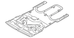 Genuine Porsche Under Cover 971-825-311-F - Picture 1 of 2