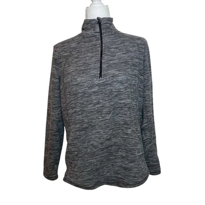 Pullover de manga larga con cremallera en cuarto de St. John’s Bay  Foto 1 de 4