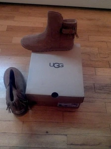 Nuevo en caja botas de mujer ugg australia Cara Chestnut 10 - Imagen 1 de 2
