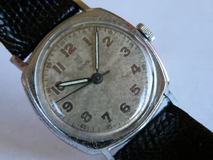 TUDOR-ANNI 30-CUSCHION-CASSA DA 29 X 29 MM-QUADRANTE ORIGINALE-REF.873-CAL.59 - Picture 1 of 12