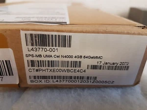 HP ProBook X360 11 G3 EE N4000 64GeMMc Motherboard -  L43770-001 - Picture 1 of 8