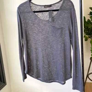 MICHELLE by Comune Langarmshirt anthrazit Gr. S - Bild 1 von 10