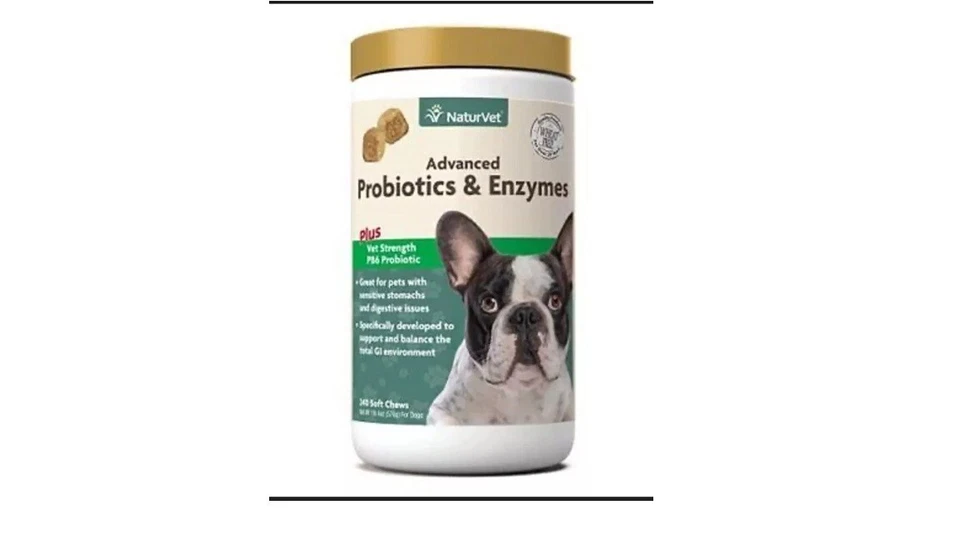 Probióticos y enzimas avanzados NaturVet Plus fuerza veterinaria PB6 probiótico EXP 06/25 Foto 1 de 1