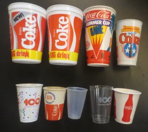 9 different Coca-Cola Cups - Picture 1 of 22