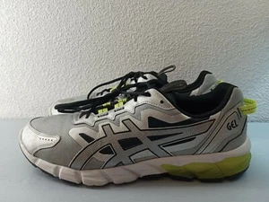 Asics Gel Quantum 90 Pure Silver Black Sneakers 1201A064, Men's Size 11 Shoes - Picture 1 of 12