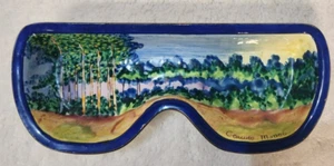 Kelvin Chen 2001 Claude Monet Emaille Metall Brillenhalter Schmuck Tablett Schale - Bild 1 von 6