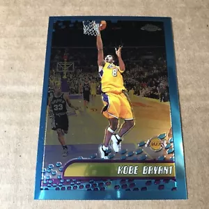 2002 Topps Chrome Basketball KOBE BRYANT Blue Holo Chrome SP Card #50. Rare! - Picture 1 of 2