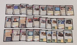 30 Vintage X-Files Card Game Lot CCG 1995 Fox Mulder Scully Truth Event Cards - Picture 1 of 1
