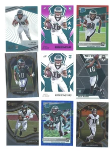 2020 Jalen Reagor Rookie Lot (15) PRIZM, Optic Philadelphia Eagles FREE Ship - Picture 1 of 2