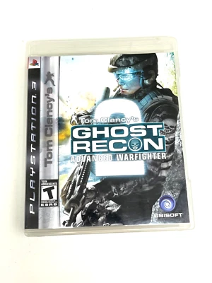 Tom Clancy's Ghost Recon Advanced Warfighter Playstation 3 PS3 - Manual Included - Image 1 of 4