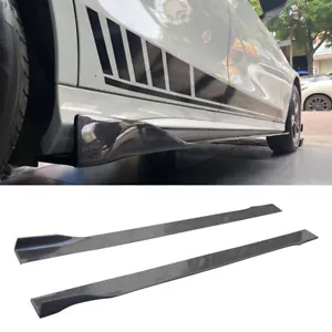 Delantal labial de extensión universal de fibra de carbono para Mercedes Benz - Imagen 1 de 12