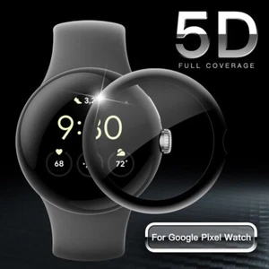 Full Cover Screen Protector TPU For Google Pixel Watch - Picture 1 of 11