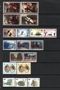 JERSEY MNH 1981 COMPLETE YEAR SETS (EXCL ARMS OF JERSEY FAMILIES) - Picture 1 of 1