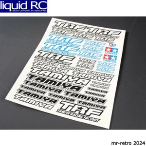 Tamiya MM024 TRF Logo Sticker Set - Picture 1 of 4