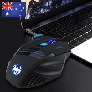 ZELOTES F-14 7 Keys 2.4G Wireless 2400DPI Adjustable USB Receiver Optical Mouse - Afbeelding 1 van 8