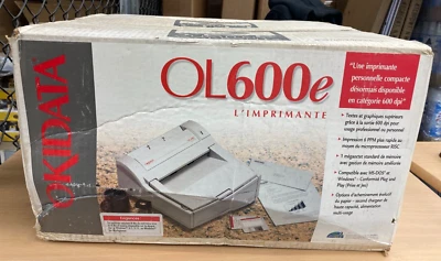 Okidata OL 600e Printer. Brand New in Box. Page Printer. 120V Brand New SEALED - Image 1 of 3