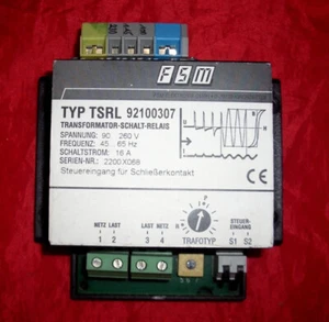 FSM TSRL 92100307 Transformer Relay 90-260 Volt 16 Amp - Picture 1 of 2