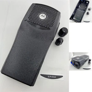 For Motorola EP450 CP140 PR400 Radio Front Case Housing Cover W/ Volume Knob Cap - Picture 1 of 4
