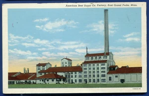 East Grand Forks Minnesota American Beet Sugar Company Postkarte - Bild 1 von 2