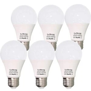 12V LED Light Bulb 7W 630Lm AC/DC10-30Volt Low Voltage E26 Base (2700K Warm W... - Picture 1 of 7