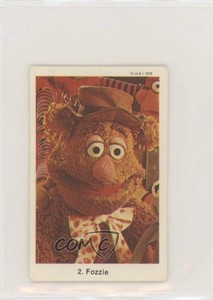 1978 Swedish Samlarsaker The Muppet Show Period After Number Fozzie Bear #2 f5h