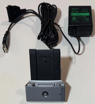Sony Clie PEGA-UC500 USB Cradle with AC Adapter for PEG-S300 Series Handheld PDA - Image 1 of 4