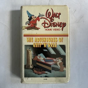 Walt Disney Home Video The Adventures of Chip N Dale Vintage VHS Clamshell - Picture 1 of 6