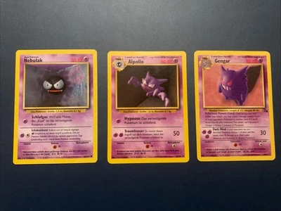Gengar 20/62 Fossil Normal Alpollo Und Nebulak - Bild 1 von 4