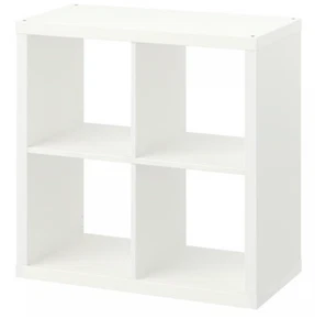 IKEA Kallax Regal weiß - 4 Fächer - Bild 1 von 1