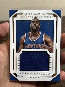 2015-16 National Treasures Arron Afflalo Super Swatches /99 New York Knicks NBA - Bild 1 von 6