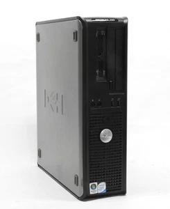 VINTAGE GAMING DELL OPTIPLEX DESKTOP SERIAL PARALLEL PORTS DVD-RW WINDOWS 7 - Picture 1 of 12