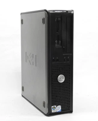 VINTAGE GAMING DELL OPTIPLEX DESKTOP SERIAL PARALLEL PORTS DVD-RW WINDOWS 7 - Image 1 of 4