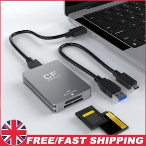 Lecteur de carte 2 en 1 CFexpress Type A & SD CFexpress Reader double emplacement pour reflex - Photo 1/10