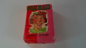 Juego de cartas vintage Whitman miniatura Old Maid completo - Imagen 1 de 7