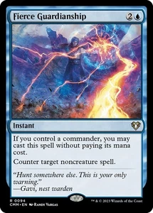 Fierce Guardianship, Commander Masters MtG - Bild 1 von 1