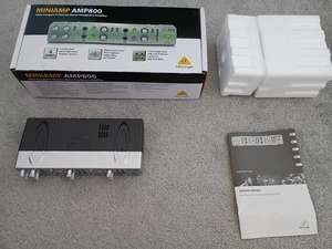 Behringer AMP800 Mini Amp (+power supply), 4-Channel Stereo Headphone Amplifier - Picture 1 of 5