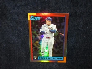 2025 Topps Update 35th Anniversary Rookie Moises Ballesteros #U90-12 - Picture 1 of 2