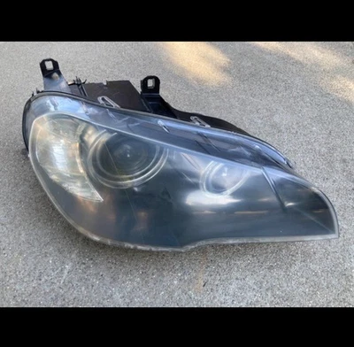2007-2011 BMW X5 E70 Pre-LCI Dynamic Xenon Headlight Left Passenger Side OEM - Изображение 1 из 4