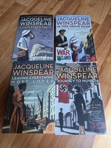 Lot X 5 Winspear Jacqueline Winspear Paperbacks - Picture 1 of 8