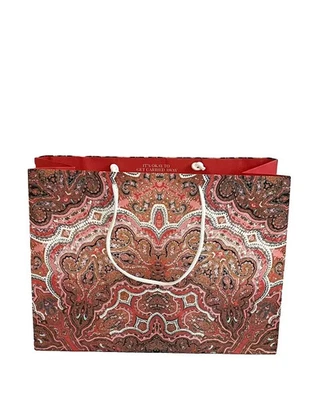 Bolso de compras rosa fucsia de CHICO bolsa de regalo grande doble asa 16 x 12 x 6 ” pulgadas Foto 1 de 4