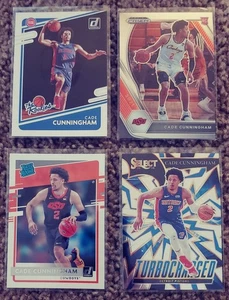 Cade Cunningham - 2021-22 Detroit Pistons RC Rookie Card Lotto di 4 - Foto 1 di 2