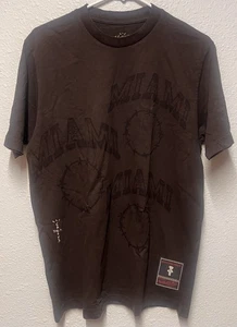 Mitchell & Ness X Cactus Jack Travis Scott Herren T-Shirt University of Miami Tee - Bild 1 von 3