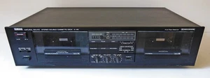Yamaha K-45 Natural Sound Stereo Dual Cassette Tape Deck Player, Made in Japan - Bild 1 von 15