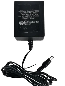 Southwestern Bell Netzteil PS220 15V - 500mA Vintage - Bild 1 von 5
