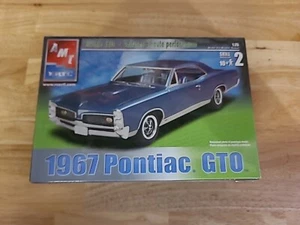 Amt / Ertl 1967 Pontiac GTO Model Kit 1/25 *Old Stock and Factory Sealed* - Picture 1 of 6